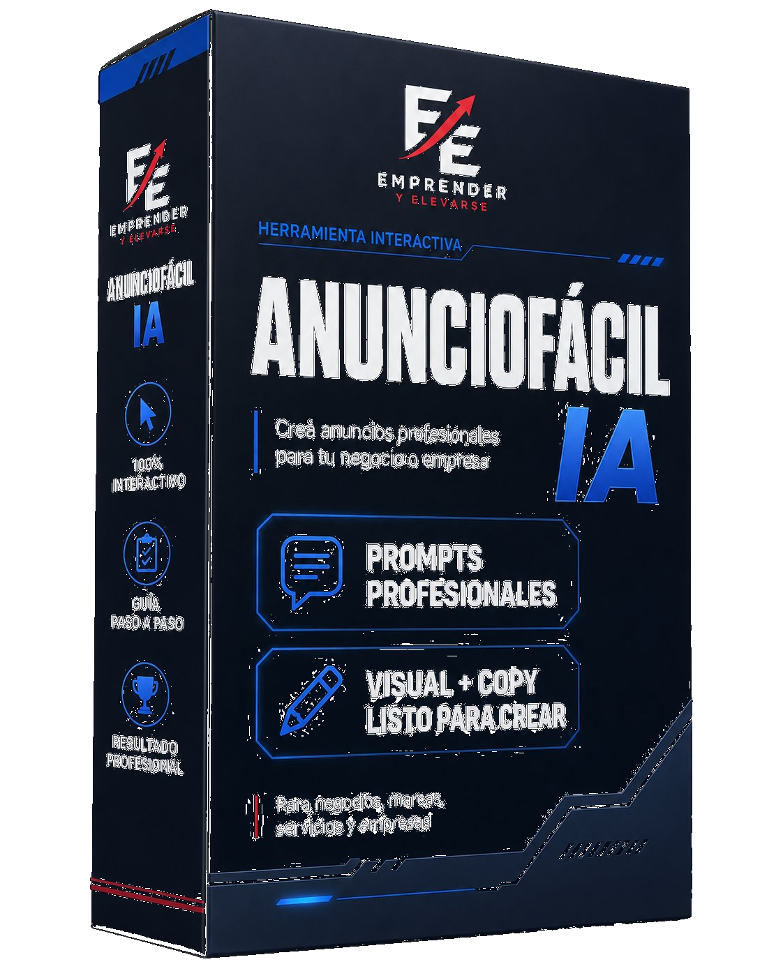 AnuncioFácil IA Box Mockup